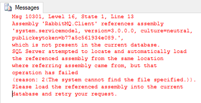 RabbitMQ — SQL Server - 1