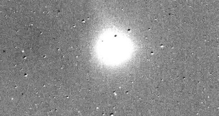 Новый космический телескоп заснял пролетающую комету