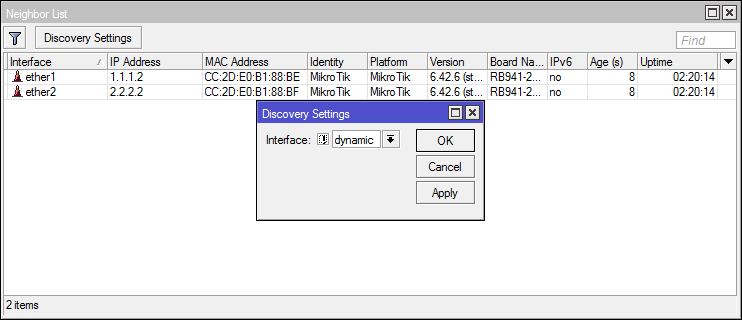 Гайд по Interface List в MikroTik - 13