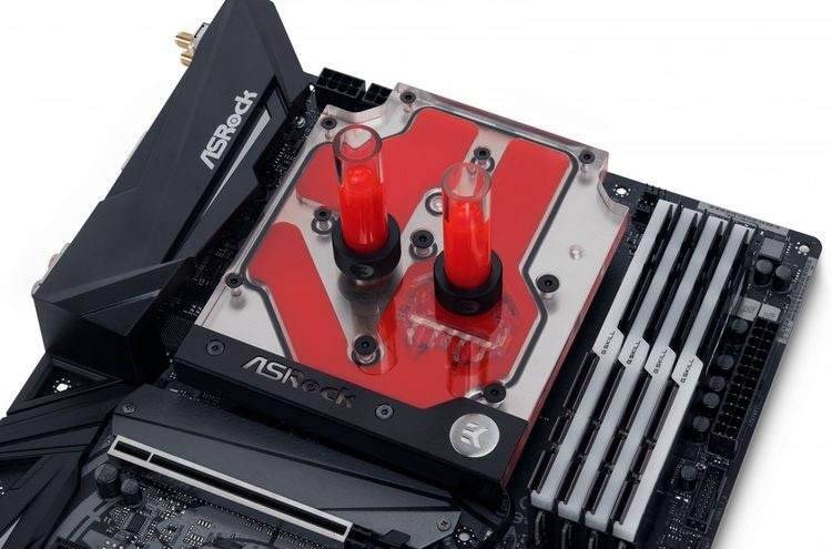 EK Water Blocks представила водоблок для плат ASRock X470 Taichi и Taichi Ultimate