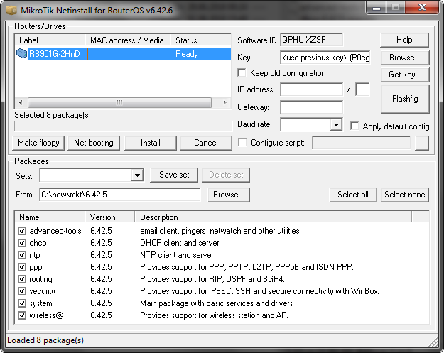 Mikrotik: сброс настроек, бекапы и DualBoot - 10