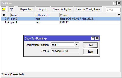 Mikrotik: сброс настроек, бекапы и DualBoot - 14