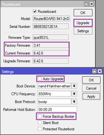 Mikrotik: сброс настроек, бекапы и DualBoot - 2