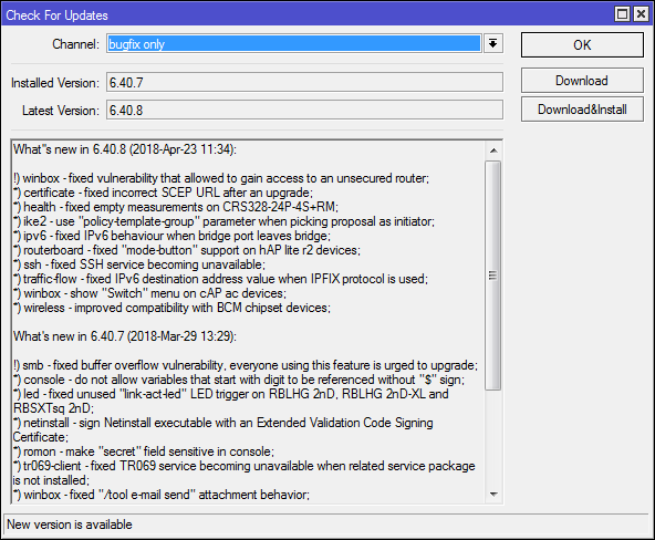 Mikrotik: сброс настроек, бекапы и DualBoot - 5