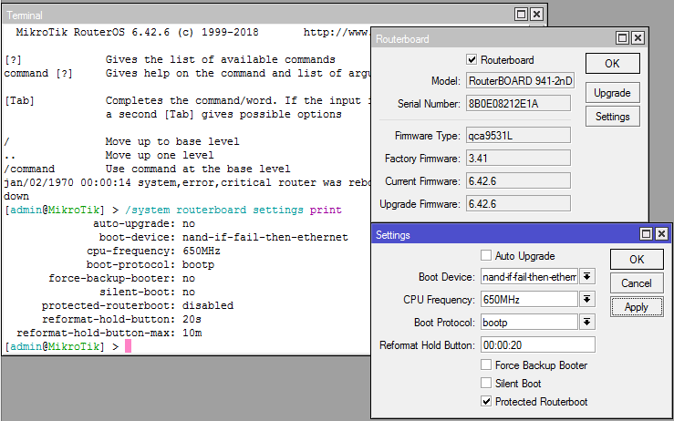 Mikrotik: сброс настроек, бекапы и DualBoot - 8