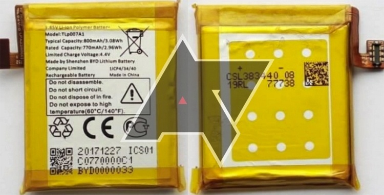 На изображениях показался странный смартфон Palm с 3,3″ дисплеем