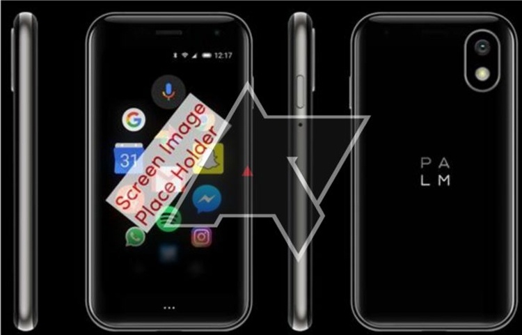 На изображениях показался странный смартфон Palm с 3,3″ дисплеем