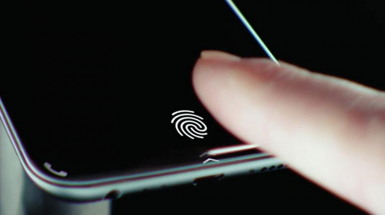 В 2019 году ожидается выпуск 100 млн смартфонов с подэкранными сканерами отпечатков пальцев