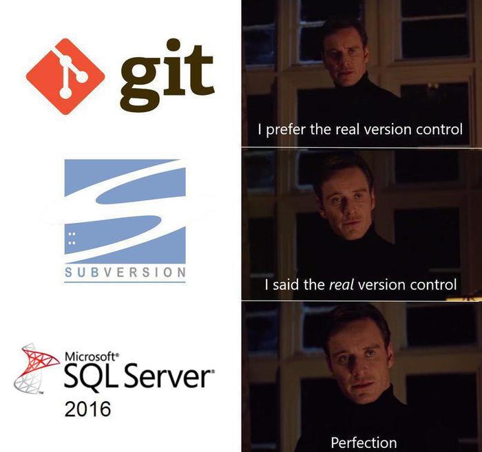 Контроль версий внутри SQL Server'a - 1