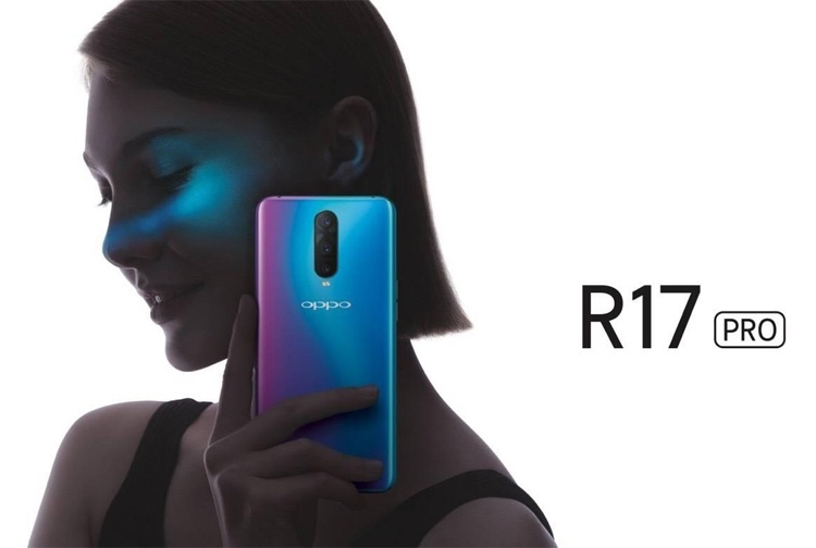 Смартфон Oppo R17 Pro с тройной камерой показался на рендере