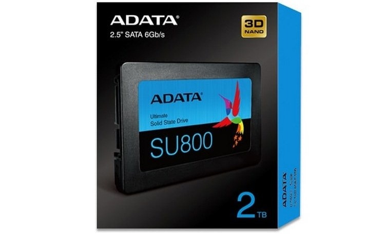 ADATA представила твердотельный накопитель Ultimate SU800 ёмкостью 2 Тбайт