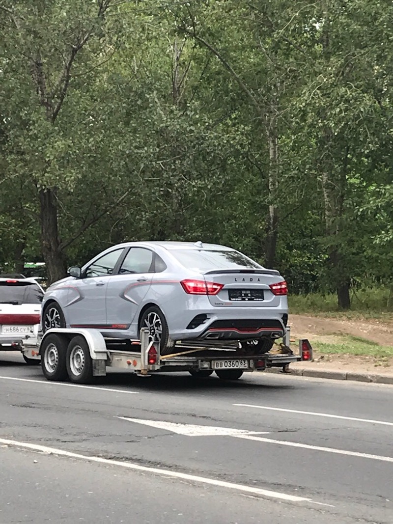 Lada Vesta Sport: свежие фотографии