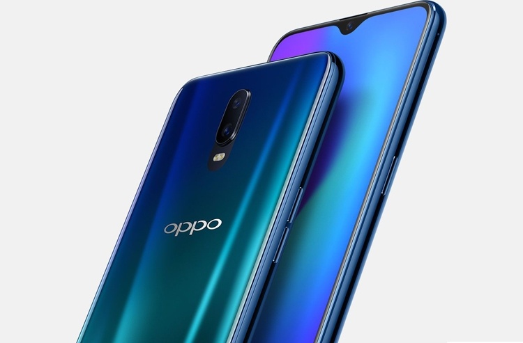 Oppo R17: большой смартфон с экранным дактилоскопическим сенсором