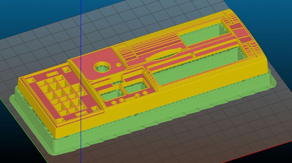 Печать на 3D принтере сложных деталей из пластиков ABS и PLA с большим количеством поддержки - 4