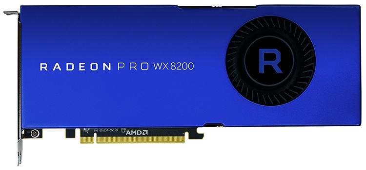 Ускоритель Radeon Pro WX 8200: Vega налегке