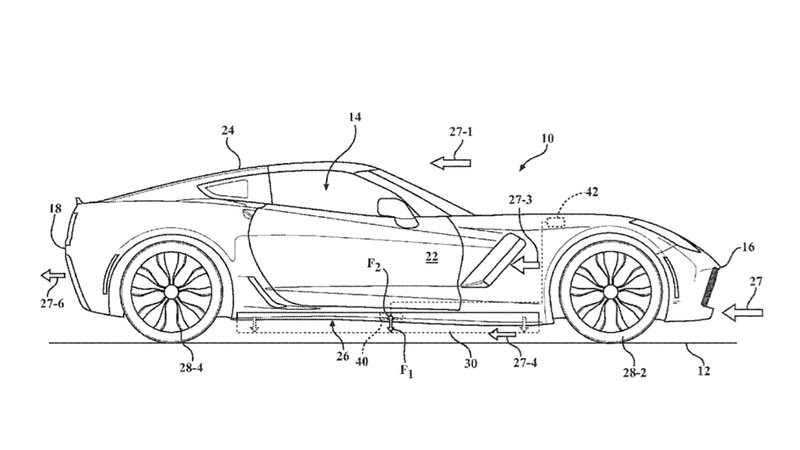 Chevrolet Corvette получит активную аэродинамику