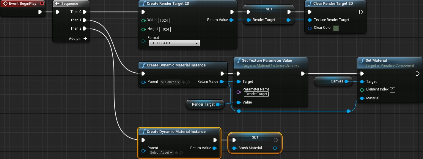 Рисование с помощью Render Targets в Unreal Engine - 14