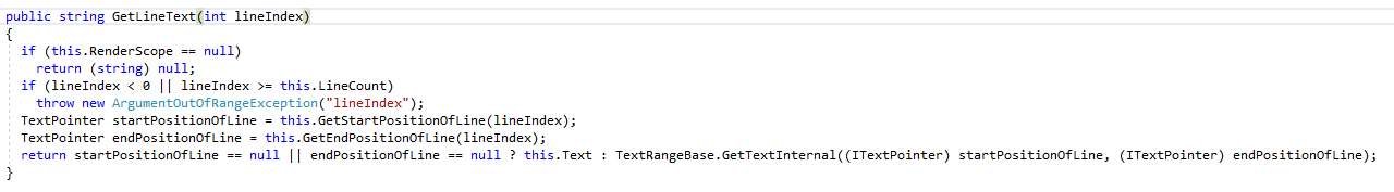 Баг при работе TextBox.GetLineText в .NET WPF - 3