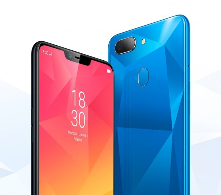 Смартфон Realme 2 с вырезом в экране показался на официальном рендере