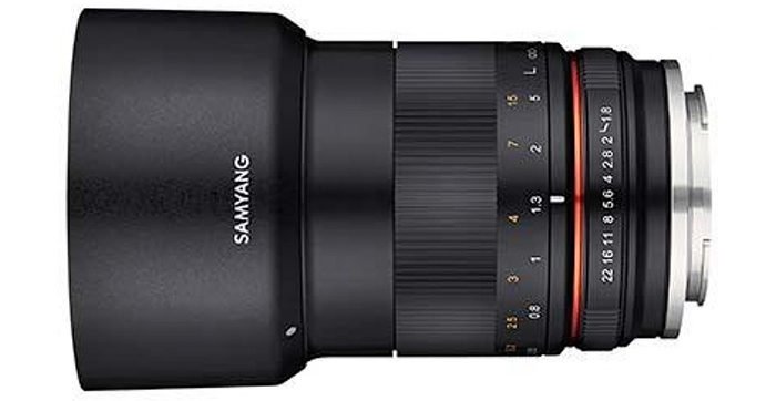 Представлен объектив Samyang MF 85mm F1.8 ED UMC CS для беззеркальных камер