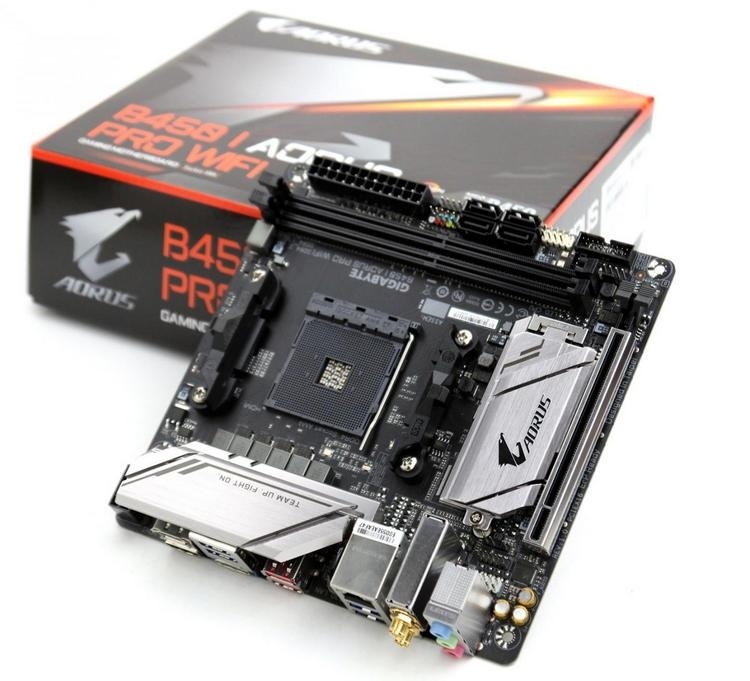 Gigabyte выпускает компактную материнскую плату B450i Aorus Pro WiFi