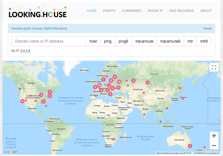 Looking.House — более 150 точек Looking Glass на одном сайте - 2 Looking.House — более 150 точек Looking Glass на одном сайте - 2