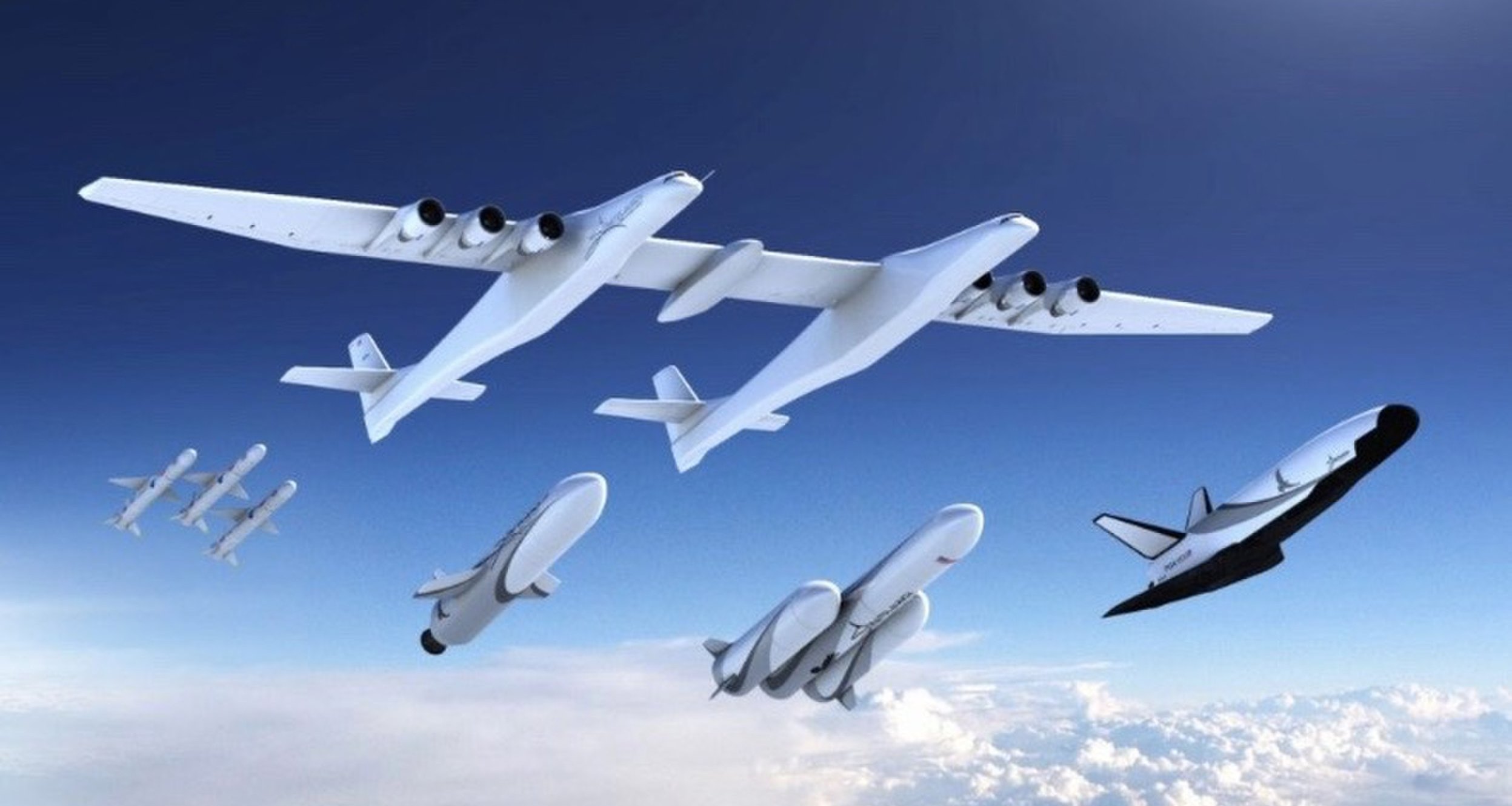 Stratolaunch представила новые ракеты-носители и космоплан