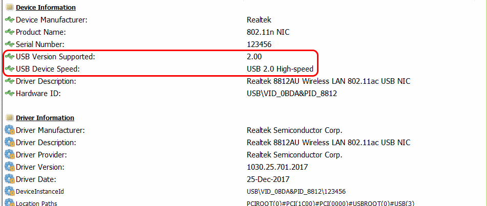 Укрощение строптивого с использованием костыля: проруха Wi-Fi адаптера WF2190(Realtek8812AU Wireless LAN 802.11ac USB) - 5