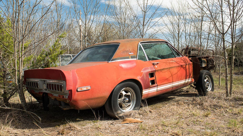 Найден уникальный прототип Mustang 1967 года