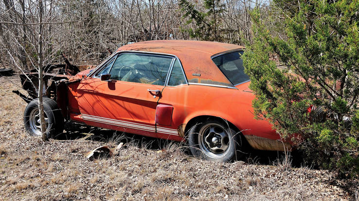 Найден уникальный прототип Mustang 1967 года