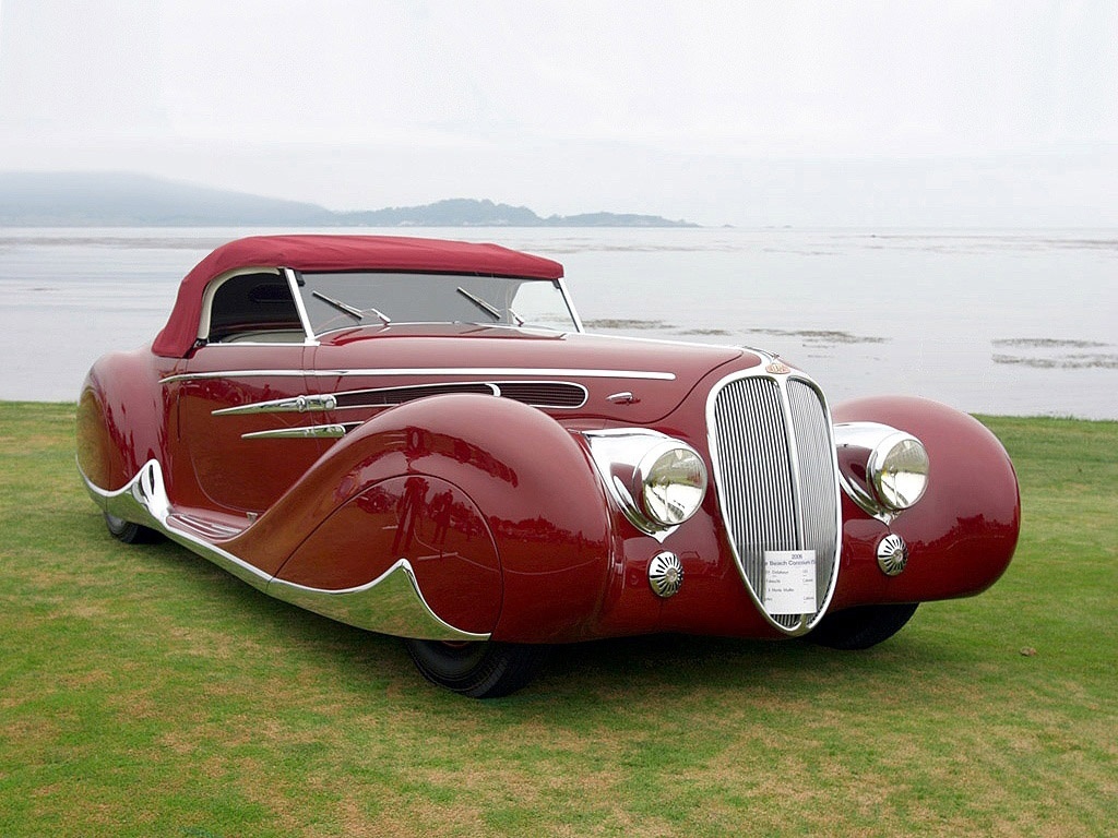 Самые красивые автомобили: Delahaye