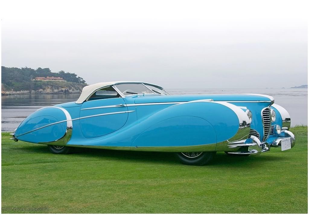 Самые красивые автомобили: Delahaye