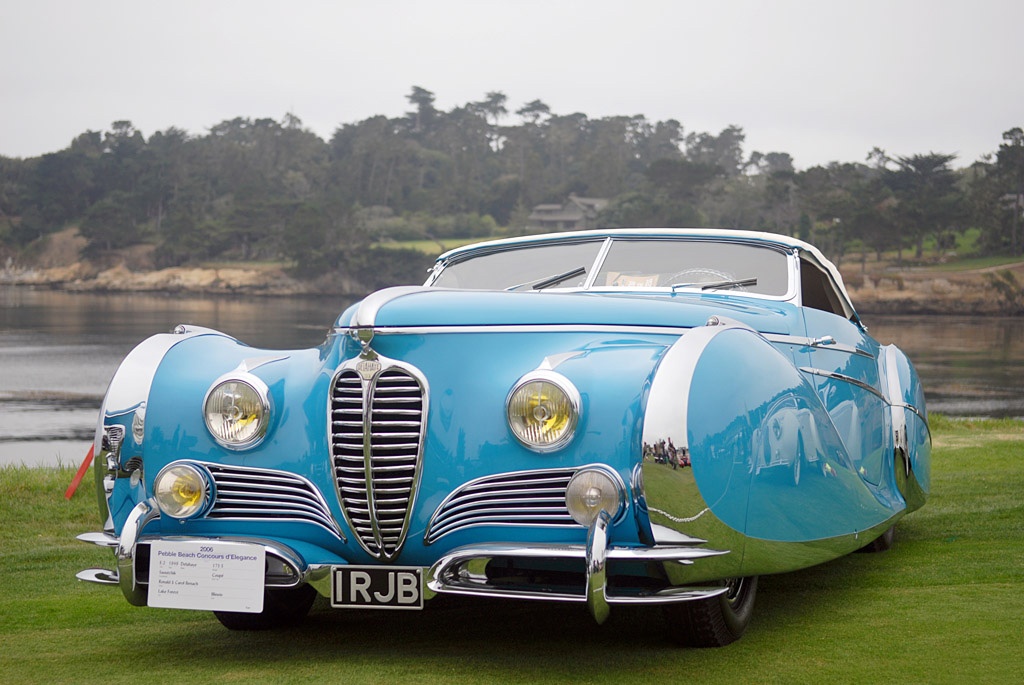 Самые красивые автомобили: Delahaye