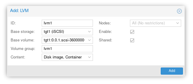 Надежное хранилище с DRBD9 и Proxmox (Часть 2: iSCSI+LVM) - 3