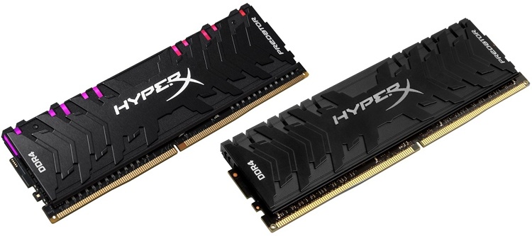Новые модули памяти HyperX Predator DDR4 работают на частоте до 4133 МГц