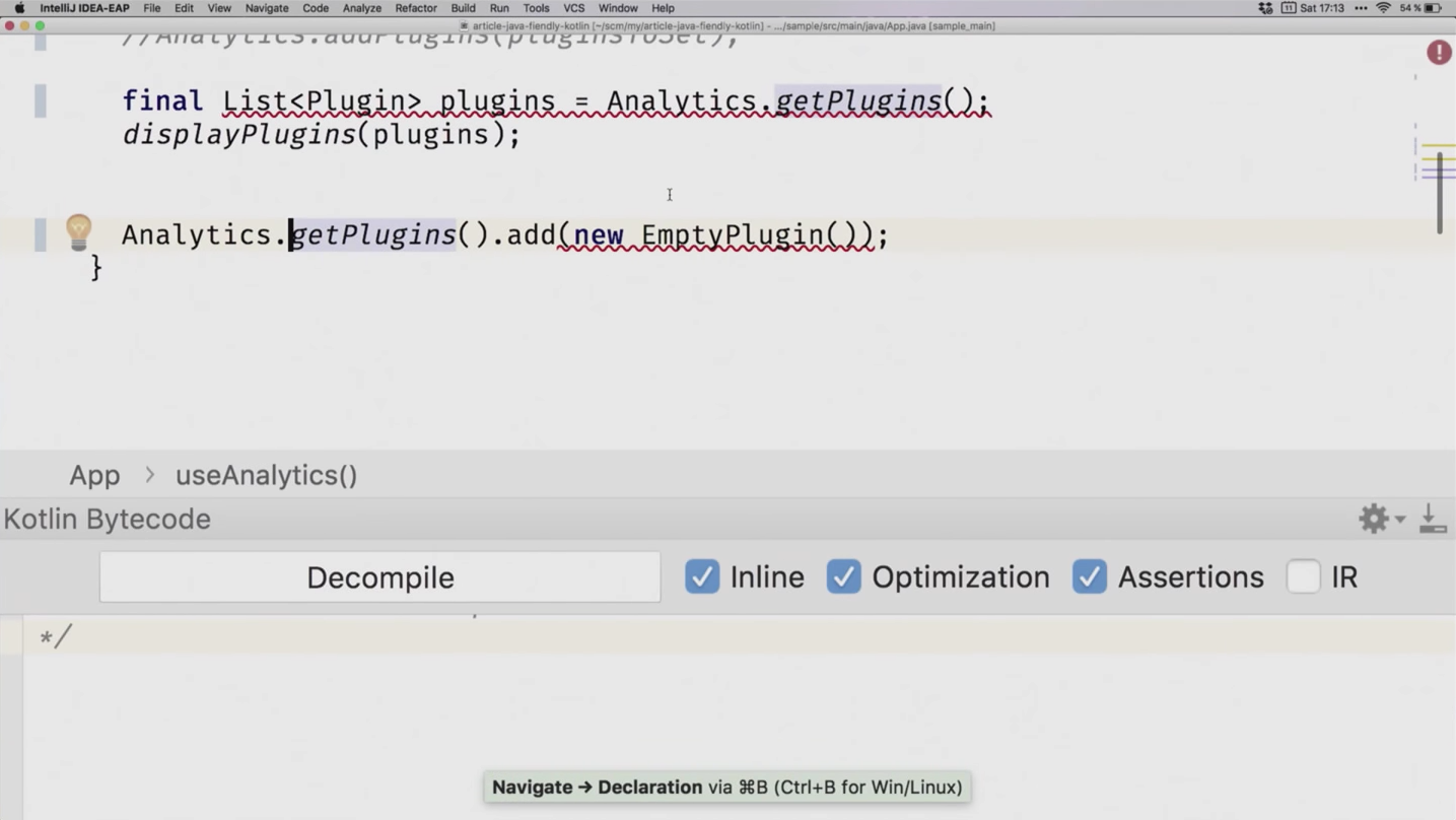 Пишем Java-френдли Kotlin-код - 13 Пишем Java-френдли Kotlin-код - 13