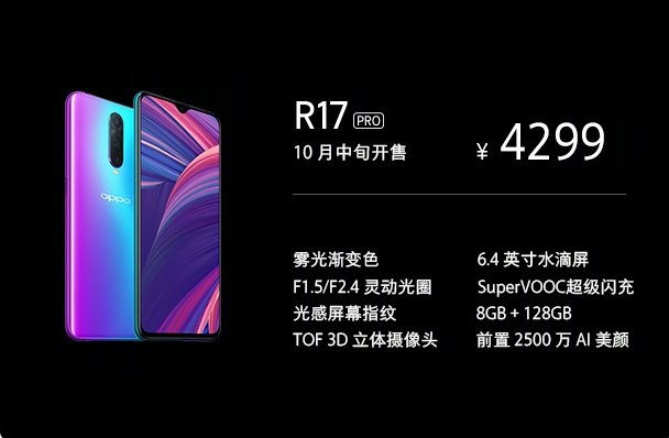 Представлен смартфон Oppo R17 Pro с тройной камерой - 6