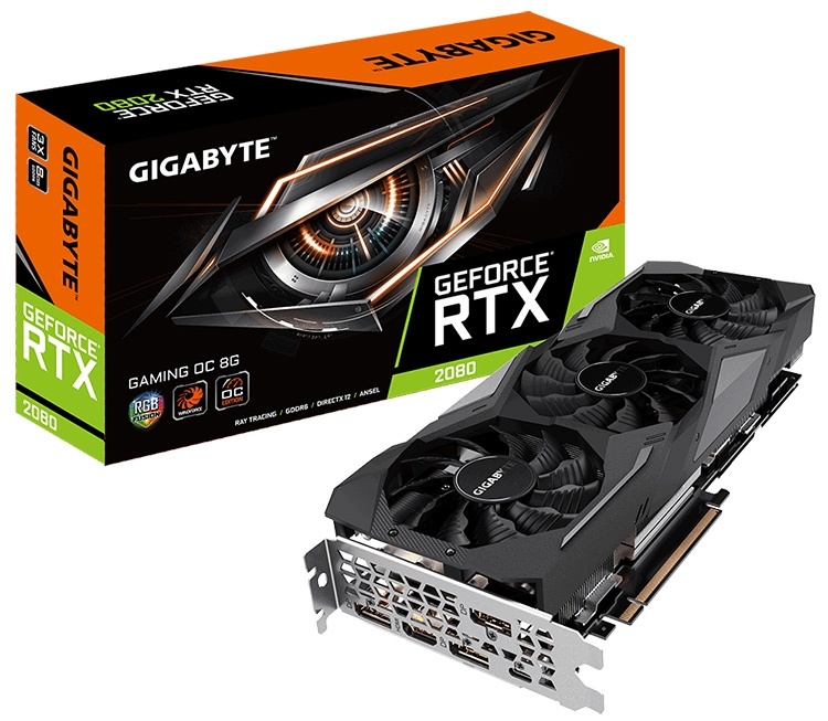 Gigabyte анонсировала GeForce RTX 2070 Gaming OC и более мощные ускорители