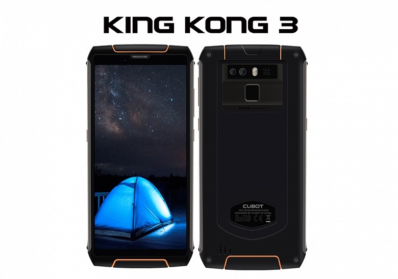 King Kong 3 &mdash; защищенный смартфон в SoC Helio P23 и аккумулятором емкость 6000 мА&bull;ч
