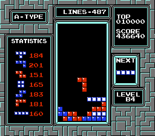 Как я научил ИИ играть в Tetris для NES. Часть 1: анализ кода игры - 15