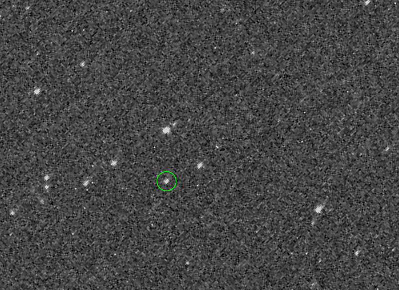 OSIRIS-REx впервые заснял астероид Бенну