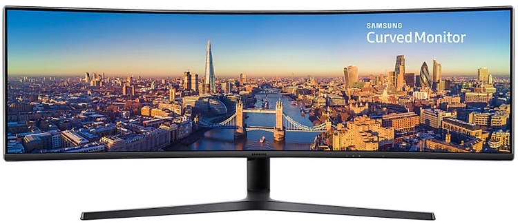 Samsung C49J890: 49-дюймовый монитор с частотой обновления 144 Гц