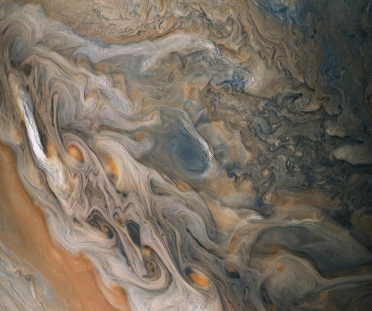 Фото дня: северное полушарие Юпитера в режиме Time-Lapse