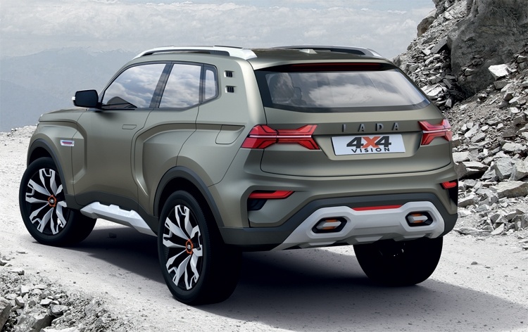 LADA 4х4 Vision: концепт-кар с полным приводом LADA 4х4 Vision: концепт-кар с полным приводом