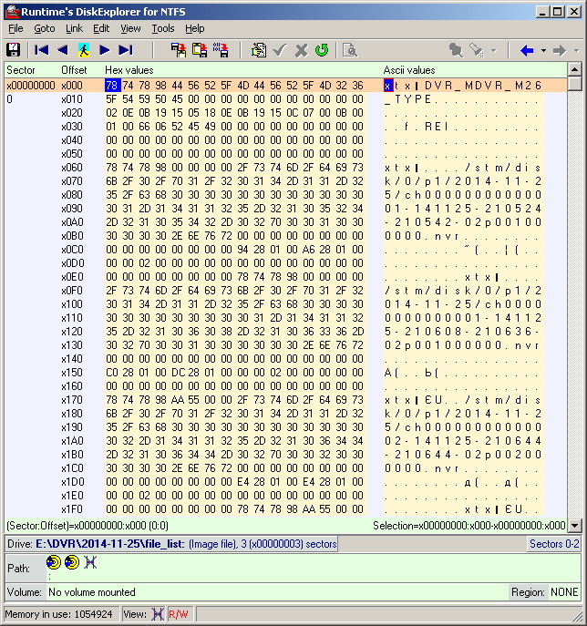 Исследование файловой системы HDD видеорегистратора модели QCM-08DL - 6