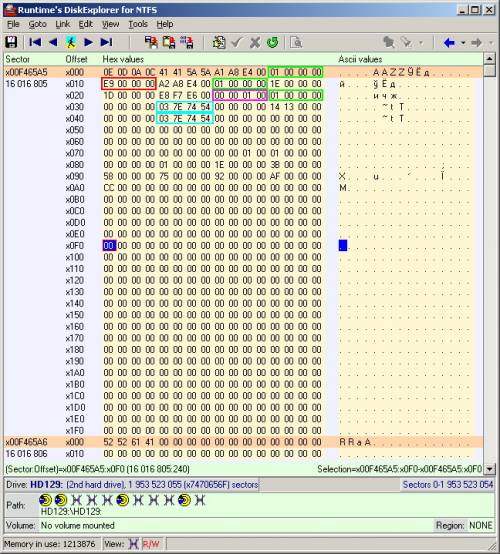 Исследование файловой системы HDD видеорегистратора модели QCM-08DL - 8