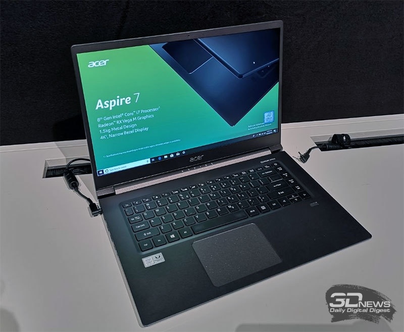 Новая статья: IFA 2018: процессоры Intel, ноутбуки Acer и игровое кресло с аркой