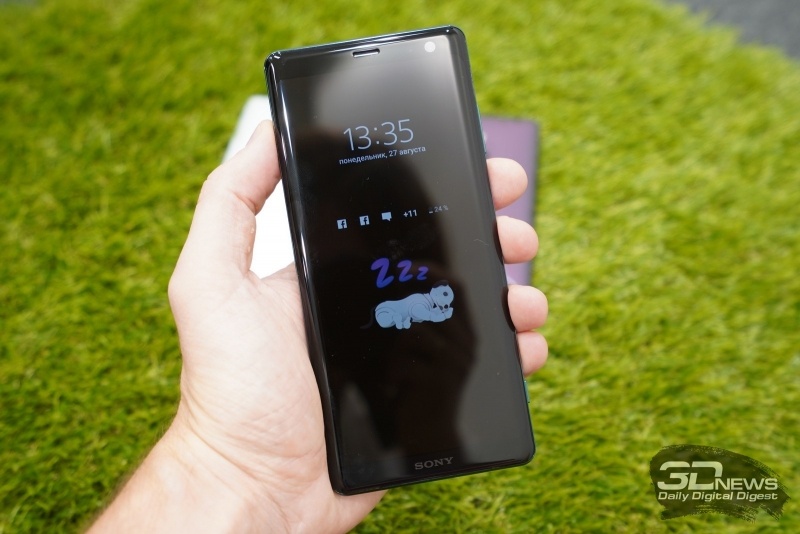 Новая статья: Первые впечатления от Sony Xperia XZ3: наконец-то OLED