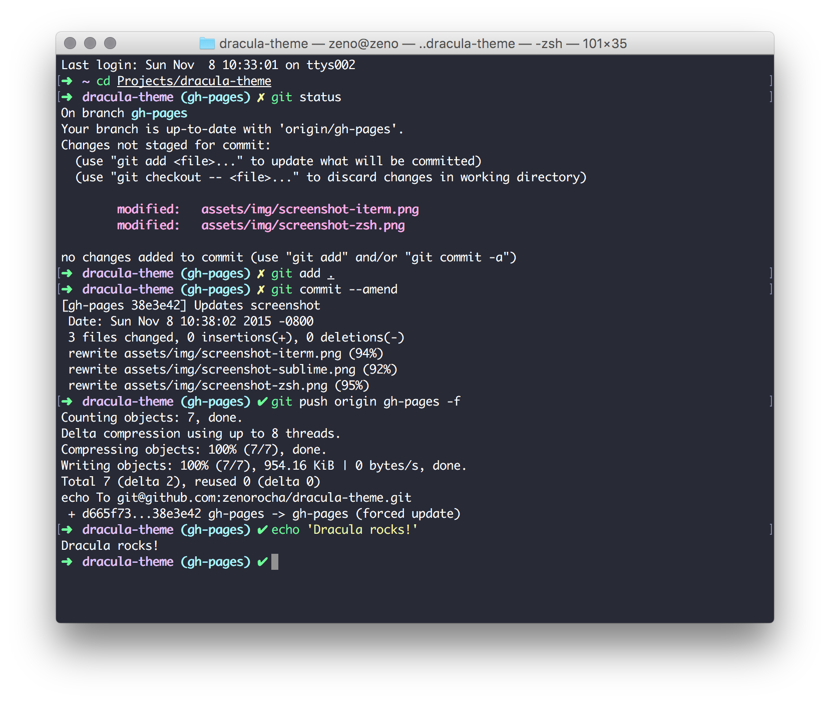 Dracula Theme — универсальная тема оформления практически для всего - 7 Dracula Theme — универсальная тема оформления практически для всего - 7