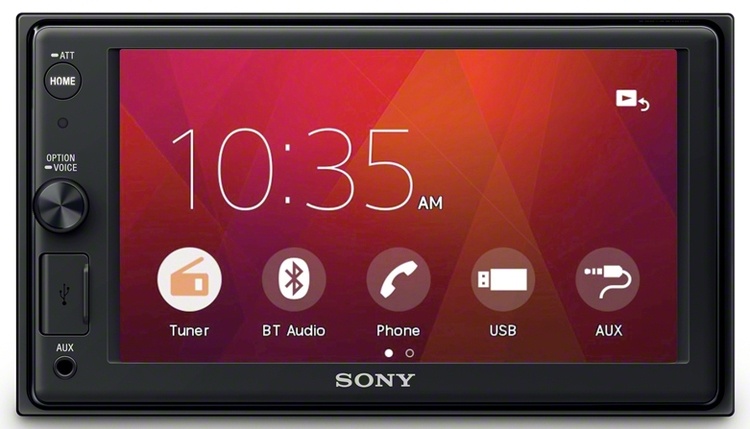 Sony XAV-AX1000: автомобильный AV-ресивер с поддержкой Apple CarPlay